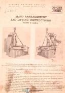 Devlieg-DeVlieg 3B-48, Spiramatic Jigmil Boring Machine, Instruct and Parts Manual 1952-3B-3B-48-01
